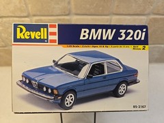 Revell, Tuner Series, BMW 320i, 1/25 scale !!Sealed Inside!!