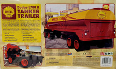 Shell Dodge 1700 & Tanker Trailer Lindberg 1:25 NEW FACTORY SEALED *US Seller*