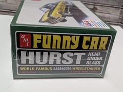 AMT Hurst Hemi Under Glass Barracuda Drag Car Model Kit Sealed