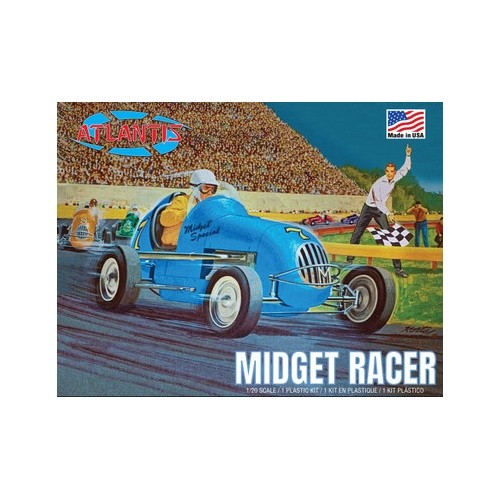 Atlantis M110 1:20 Midget Racer Midget Special Race Car Plastic Model Kit