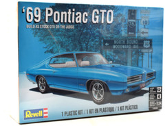 Revell 1969 Pontiac GTO 2-In-1 – Stock or The Judge 1/24 Model Car Kit 14530