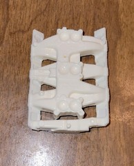 1/8th pontiac tri-power carburetor intake big deuce Revell monogram 1/8