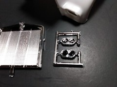 AMT Kenworth W-925 Tractor 1/25 Hood chrome grill headlight surrounds big rig