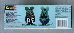 Vintage Revell Rat Fink Plastic Model Kit Ed Big Daddy Roth 1990 – Open Box