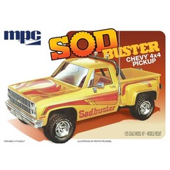 MPC 1981 Chevy Stepside Pickup Sod Buster 1/25 MPC972 Plastics Car/Truck