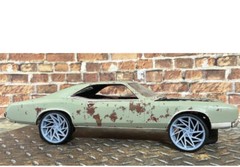 Resin 1/24 Scale 26-Inch BC Forged EH351 Style Model Car Wheels/Tires,1/25, Donk
