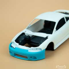 1/25 REVELL Mitsubishi Eclipse OEM 7-Piece Body Kit 3D PRINT-(US-SELLER)
