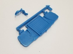 1970 Plymouth Superbird RADIATOR & HOSE from Monogram 1:24 Model Kit 70
