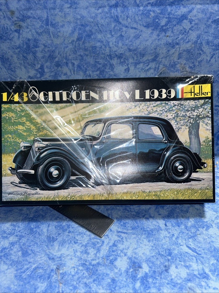 Heller 1/43 Citroen 11CV L1939 Car Racing Sport Model 159 SIB