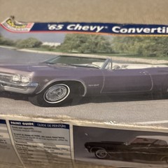 Revell-Monogram ’65 Chevy Convertible 1/25 Scale Model Kit VTG c1998