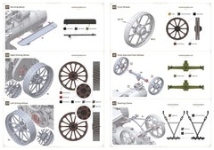 1901 Burrell Compound Traction Engine (3d print. model kit) 1/16 ScaleX SX-16001