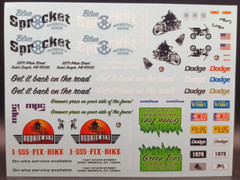 MPC | No. 901 | 1:25 1978 Dodge D100 Custom Pick-Up Truck Decals