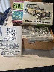VTG Pyro 1/32 Rolls-Royce Towne Car Plastic Model Kit Made In USA