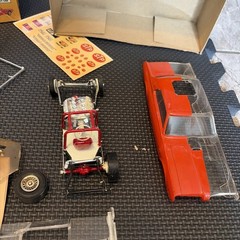 MPC RUPP & STEFFEY STP COUGAR COUNTRY FUNNY CAR Model Kit No. 703-200 1/25 scale