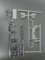 1984 GMC 4×4 Pickup Fall Guy Truck 1/25 brush guard winch chrome tow hook cb