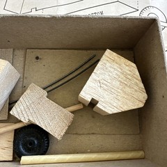 VINTAGE REDYCUT MIDGET RACE CAR 325 RACER WOOD MODEL IN BOX UNASSEMBLED