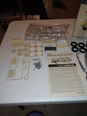 Vintage #4859-500 Hubley 1930 Packard Sport Phaeton Metal Model Kit