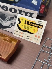 67 Dodge Custom Built Pickup Deora Built AMT Model Pieces 1:24 Original