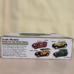 Scale Models 1931 Ford Model A Town Sedan Vintage Classic Rare Unbuilt Kit