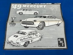 Original 1970s Vintage AMT 1949 49′ Merc Model Kit Assembly Instruction Book
