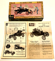 Antique Revell 1910 model “T” Ford Highway Pioneers Unbuilt HTF Rare, 1960 1/32