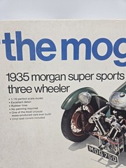 Entex The Mog 1935 Morgan Super Sports Three Wheeler No. 8465 1:16 NOS NEW