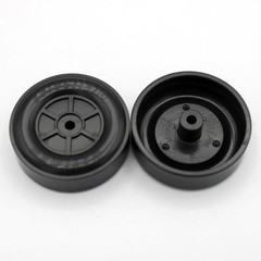 Maximum Velocity Derby Wheels & Axles | Bulk Pack (12) | 0.475 inches, Black