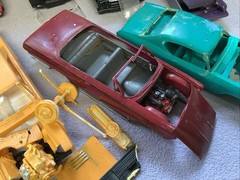 Miscellaneous Model Car Bodies Parts Only Not Complete