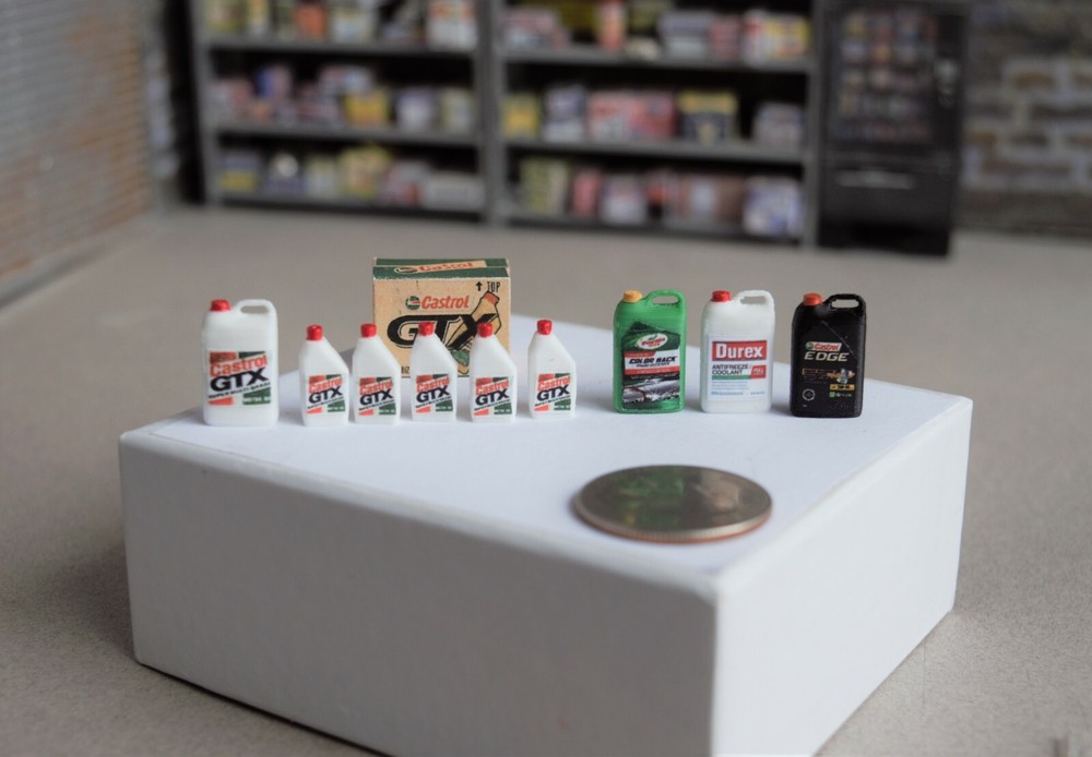 1/18 or 1/24  Scale GTX old School   Oil products 10 items
