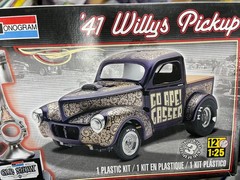 Monogram 85-4058 1941 Willys Pickup Gasser Model Car Mountain KIT 1/25 Niob si