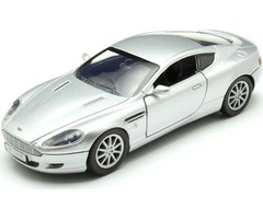 Motormax Aston Martin DB9 Coupe Silver Metallic 1/24 Diecast Model 73321 Silver