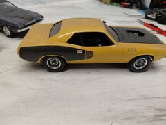 Model Junkyard/parts Plastic ,Nice Custom Car Lot Of 4 Mopars,dusty As Found