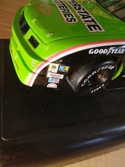 VTG Dale Jarrett #18 1:24 Interstate Batteries Chevrolet Lumina NASCAR W/Stand