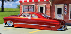 Resin 1949 Ford Classic Chop Top. Chopped . With Glass . 1:24 1:25 scale