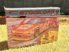 Vtg Monogram 1:24 Heinz 57 Pontiac Grand Prix NASCAR Model Kit #2914 New Sealed