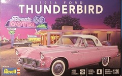 56 FORD THUNDERBIRD ENGINE BAY DETAILS – REVELL 4518 MODEL CAR KIT PARTS LOT
