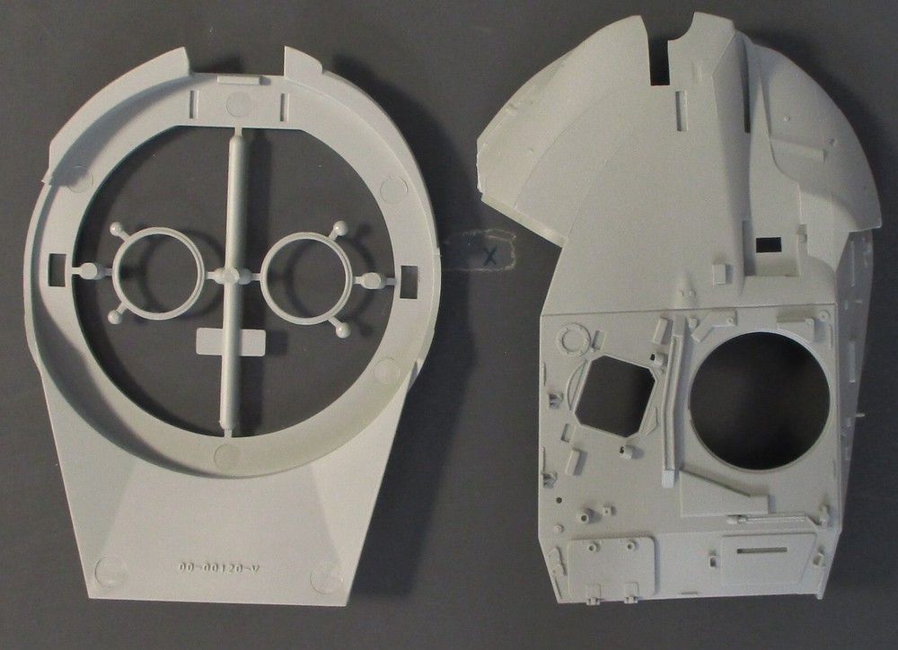TAKOM 1/35th Scale Chieftain Mk. 11 – Turret Shell from Kit No. 2026