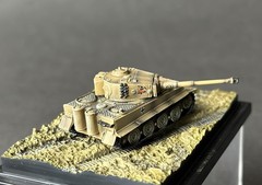 Dragon Models 1:144 Can.Do WWII German Tiger & Panzer III Auf. H Command Tanks