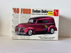 Sealed Vintage AMT ‘40 Ford Sedan Delivery Stock Or Street Rod 1:25 Scale #T253