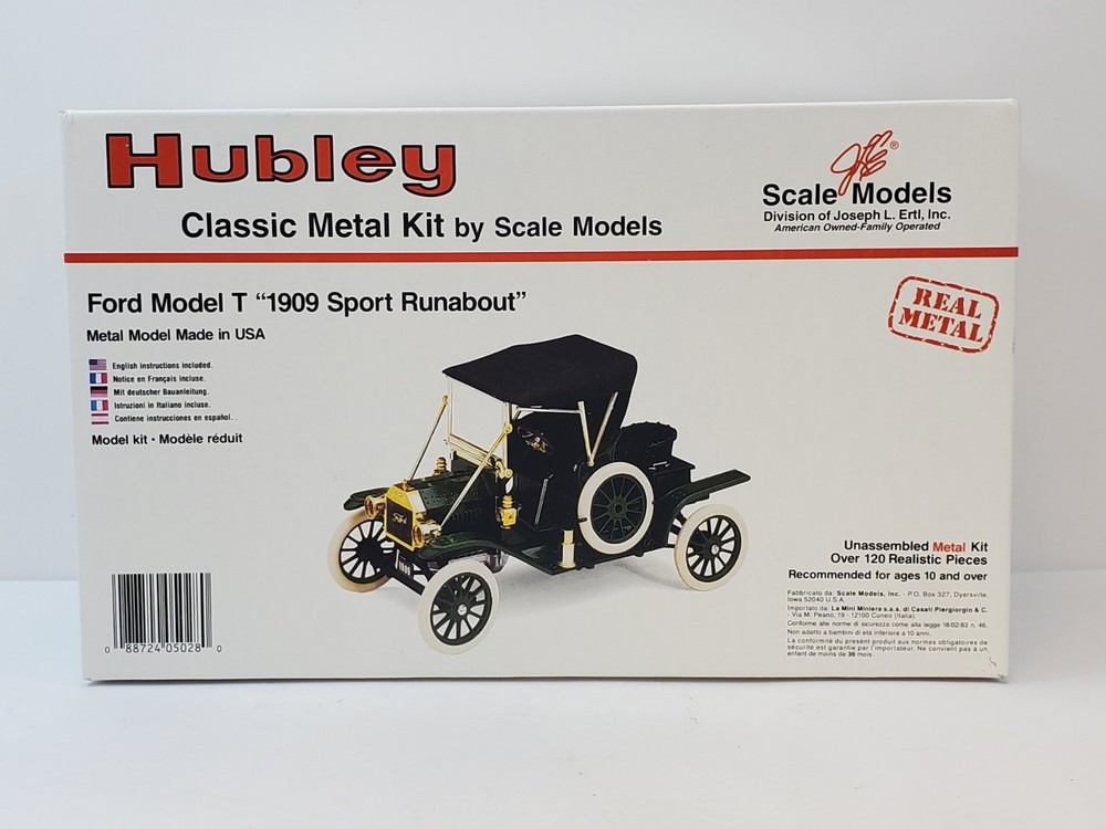 JLE Ford Model T 1909 Sport Runabout Metal Kit 1/20 Kit 4021 1990 NIB