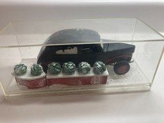 Built Car Model Ford custom display in plastic case