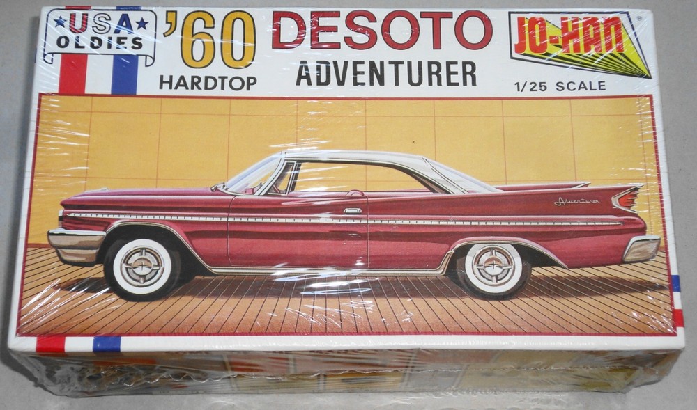JO-HAN USA OLDIES ’60 DESOTO ADVENTURER HARDTOP 1/25 sealed