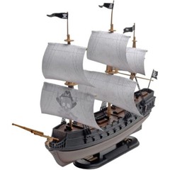Revell The Black Diamond Pirate Ship Easy Click System Model