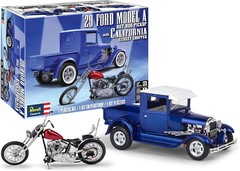 Revell 1929 Ford Model A Pickup W/ California Street Chopper 1/25 Car Kit 14565