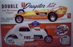 Fiat Double Dragster STREAMLINE BODY 178 1628 Model Car Parts COMBINE PARTS SAVE
