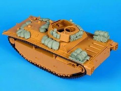 1: 35 Casting Resin Model Assembly Kit, GK,Tank Resin Wrapped Modified Parts,…