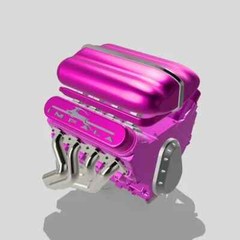 1:25-1:24 Scale Resin Billet Show Car Motor LSX Engine Kit