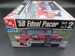 🔥🔥😎1999 AMT / ERTL ’58 Edsel Pacer 1/25 Scale Plastic Model (MPN 30032)🔥😎🚦