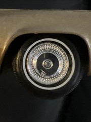 Jo-Han 1969 Cadillac Eldorado Metallic Gold Promo Car Model 1/25
