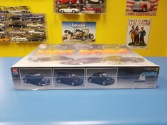 AMT ERTL HOT ROD ’34 FORD CPE, ’40 FORD SEDAN & ’37 CHEVROLET CABROLET SET NEW